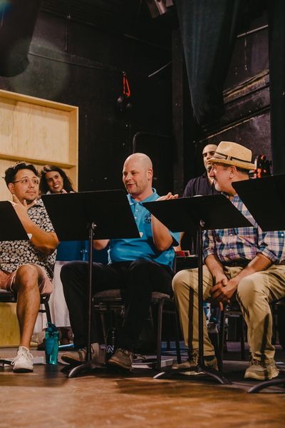 Dakotah Lopez, Rebecca Aparicio, Patrick MacDonald and Bill Brooks Photo
