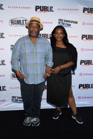 Wendell Pierce and Erica Woods @ BroadwayWorld Wendell Pierce and Erica Woods Photo