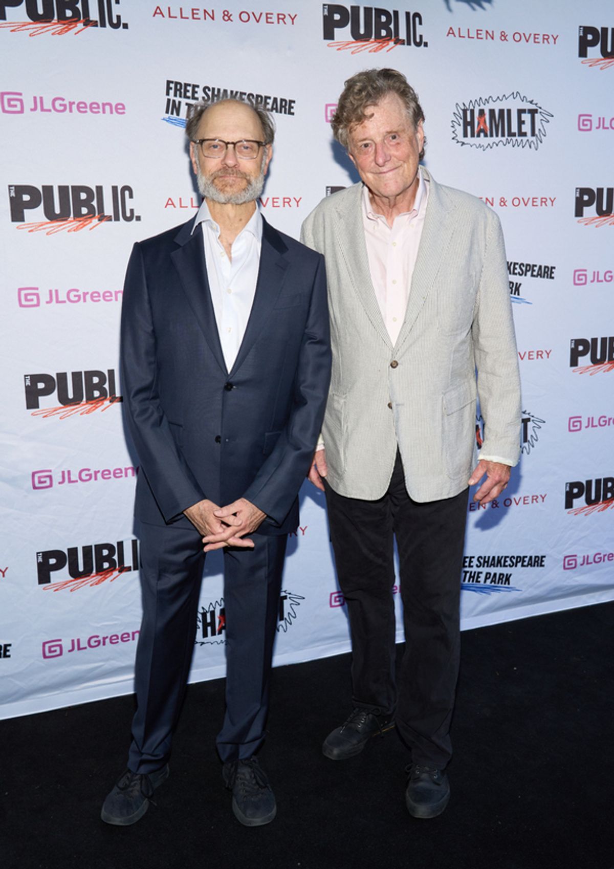David Hyde Pierce and Brian Hargrove                                at 