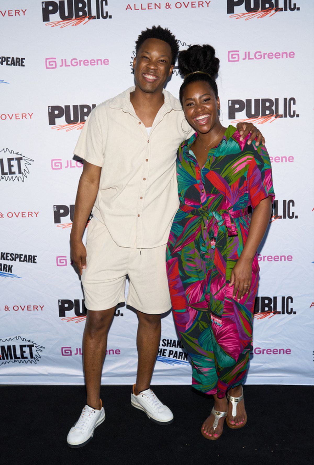 Corey Hawkins and Teyonah Parris                                at 
