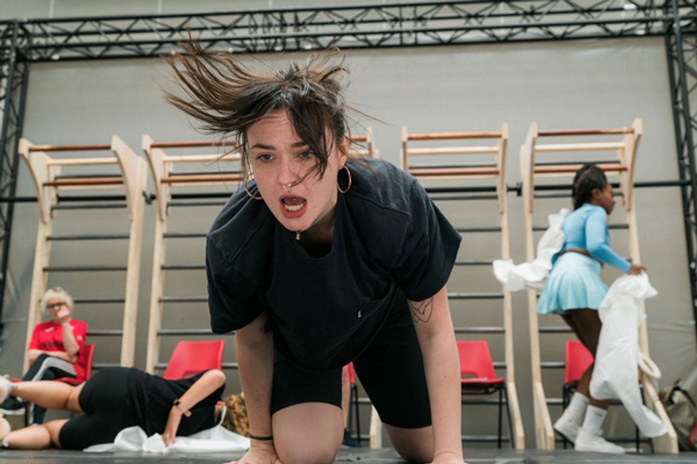 Photos: Get To Grips With National Theatre Of Scotland's THROWN! First Look At New Production In Rehearsals Photos: Get To Grips With National Theatre Of Scotland's THROWN! First Look At New Production In Rehearsals Image