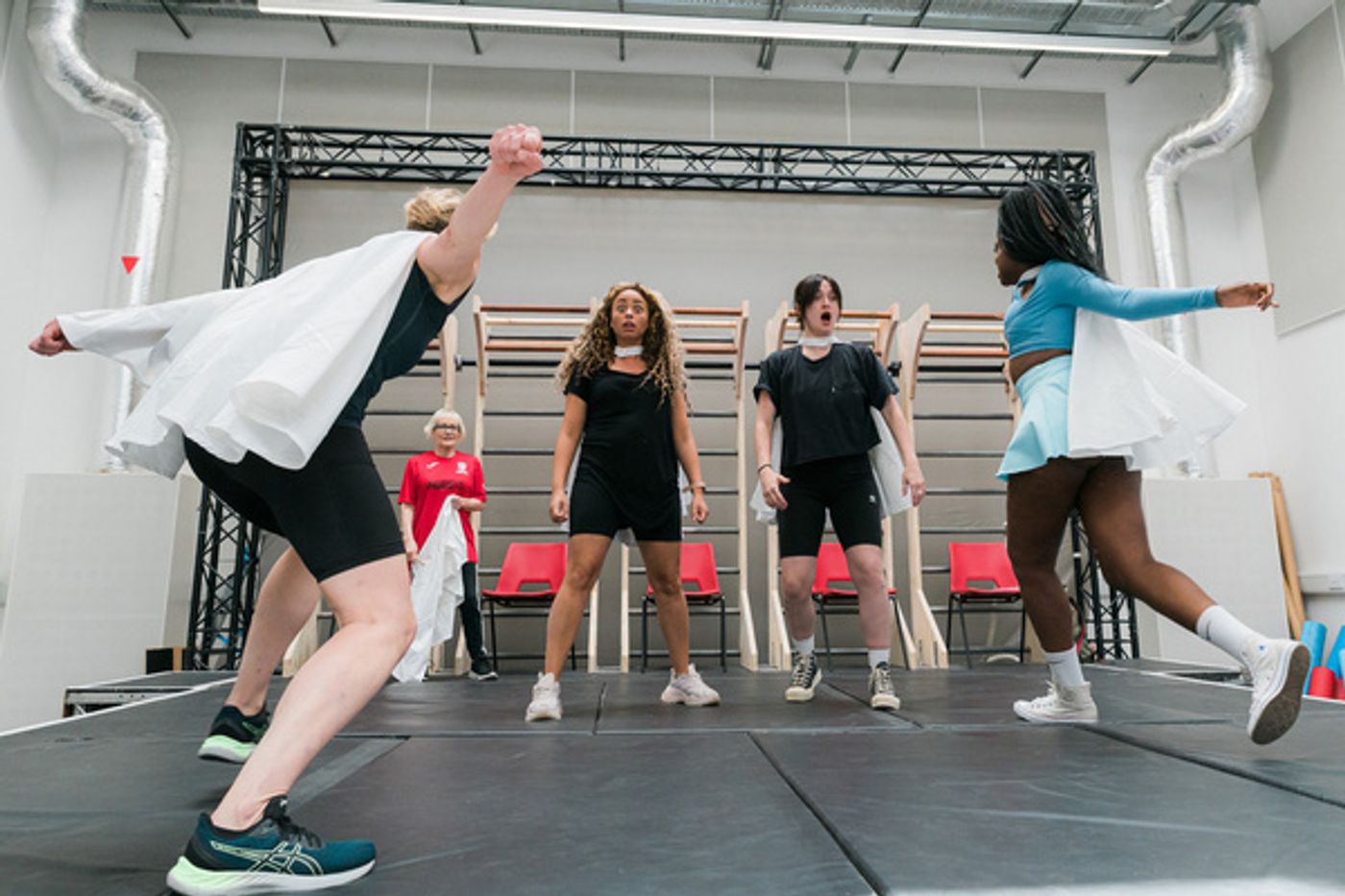 Photos: Get To Grips With National Theatre Of Scotland's THROWN! First Look At New Production In Rehearsals Photos: Get To Grips With National Theatre Of Scotland's THROWN! First Look At New Production In Rehearsals Image