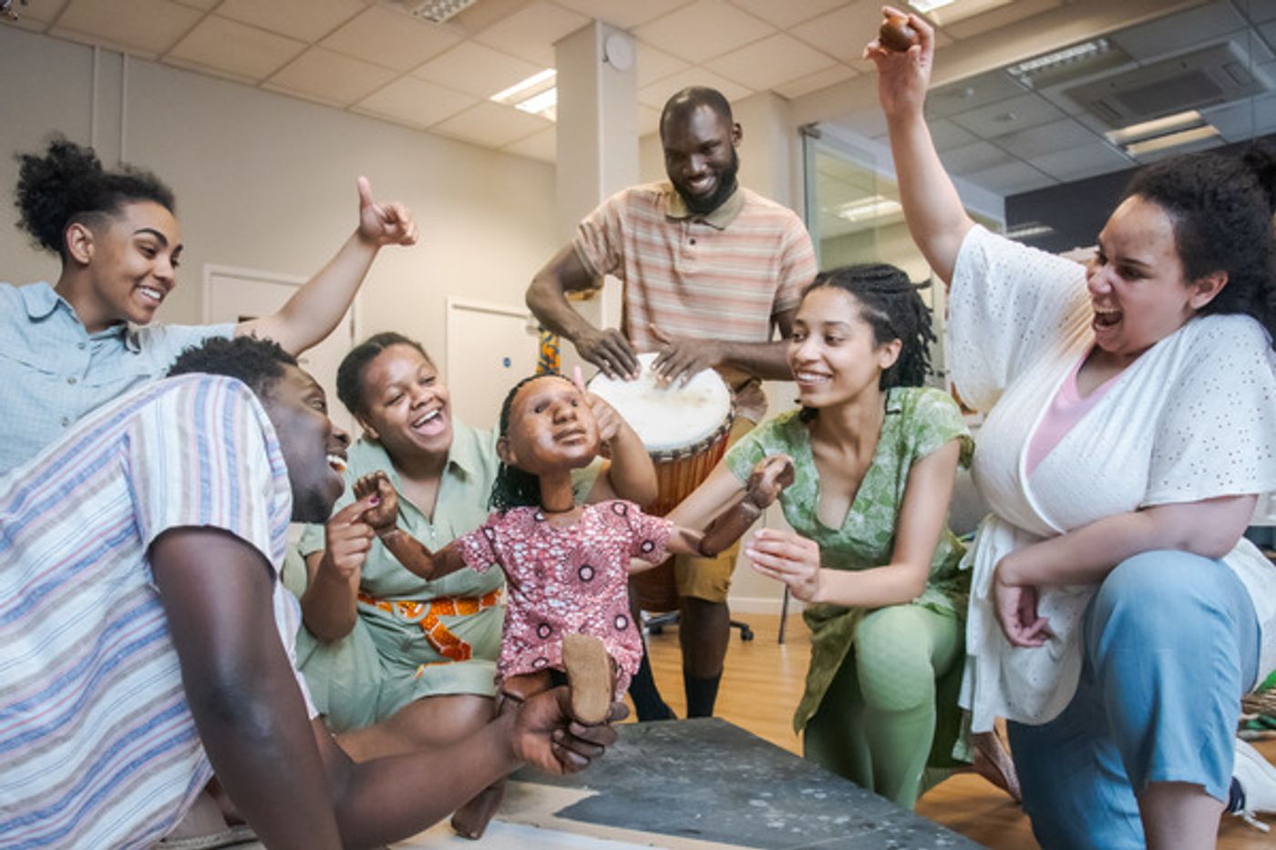Photos: Inside The Rehearsal Room For Anna Hibiscus' SONG  Image