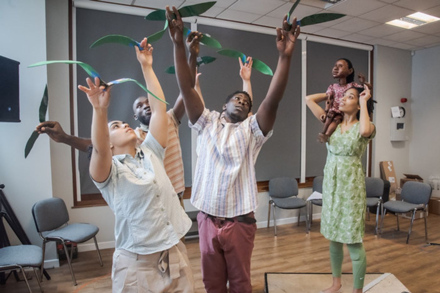 Photos: Inside The Rehearsal Room For Anna Hibiscus' SONG  Image