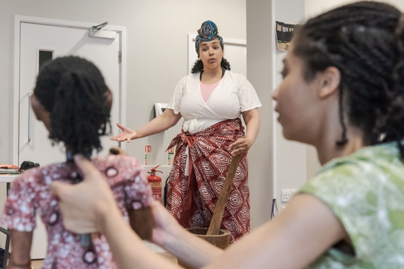 Photos: Inside The Rehearsal Room For Anna Hibiscus' SONG  Image