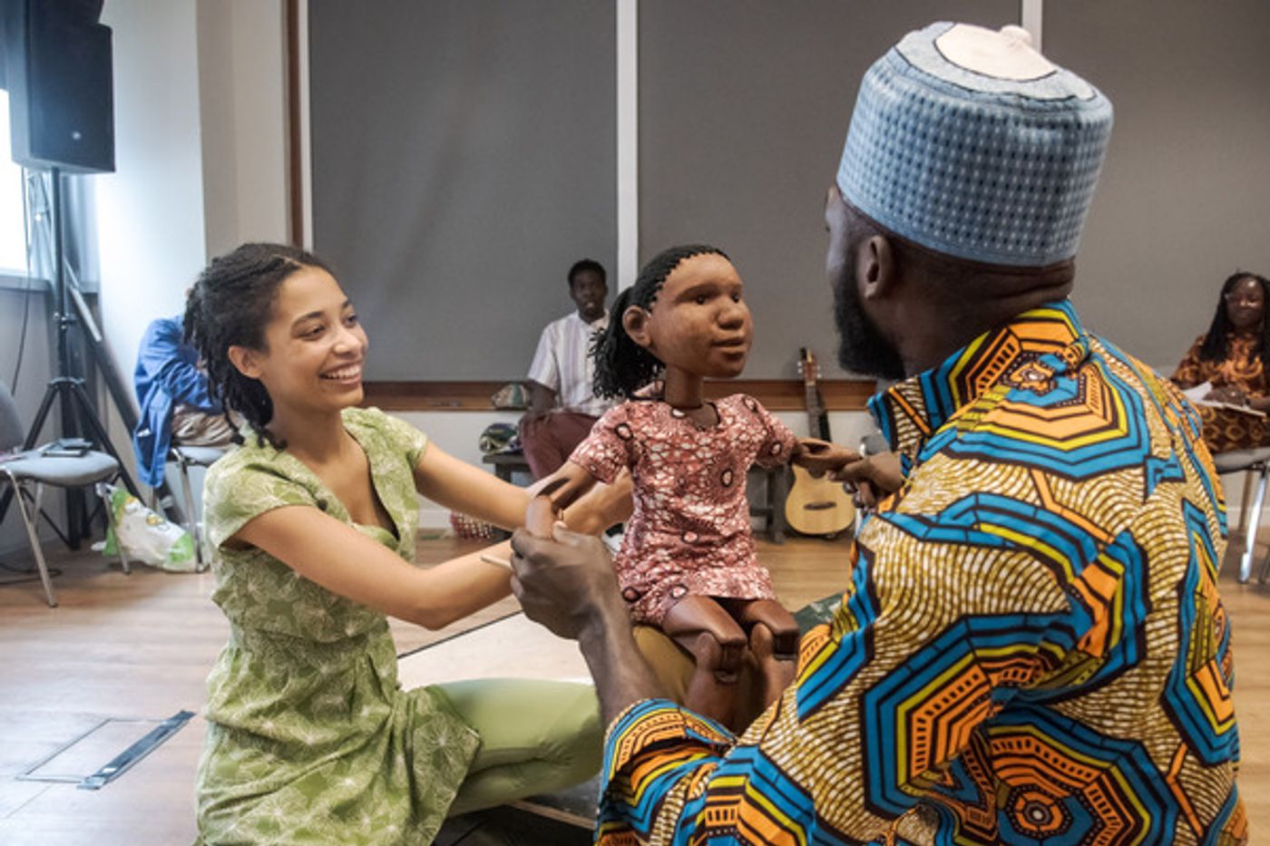 Photos: Inside The Rehearsal Room For Anna Hibiscus' SONG  Image