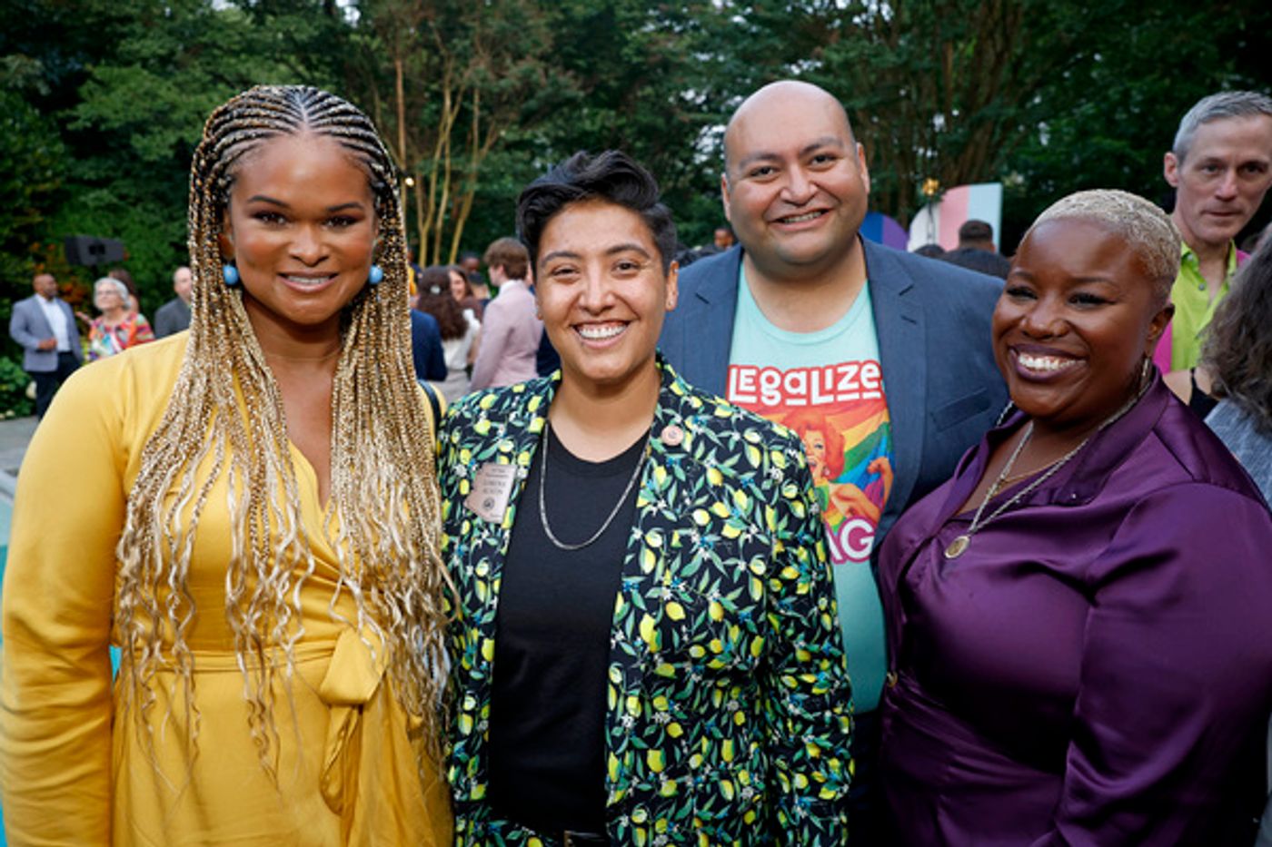 Photos: See VP Kamala Harris, Ariana DeBose, Alex Newell & More at GLAAD Pride Reception Photos: See VP Kamala Harris, Ariana DeBose, Alex Newell & More at GLAAD Pride Reception Image