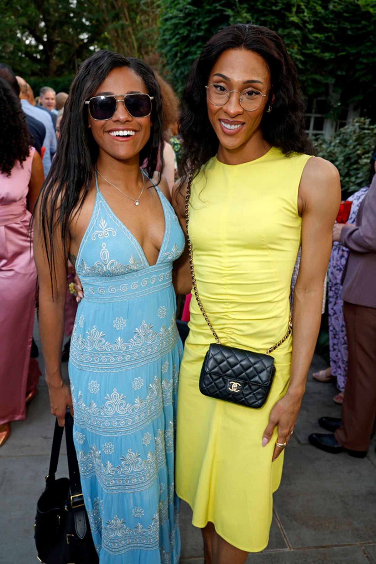 Ariana DeBose and Michaela Jaé Rodriguez at 