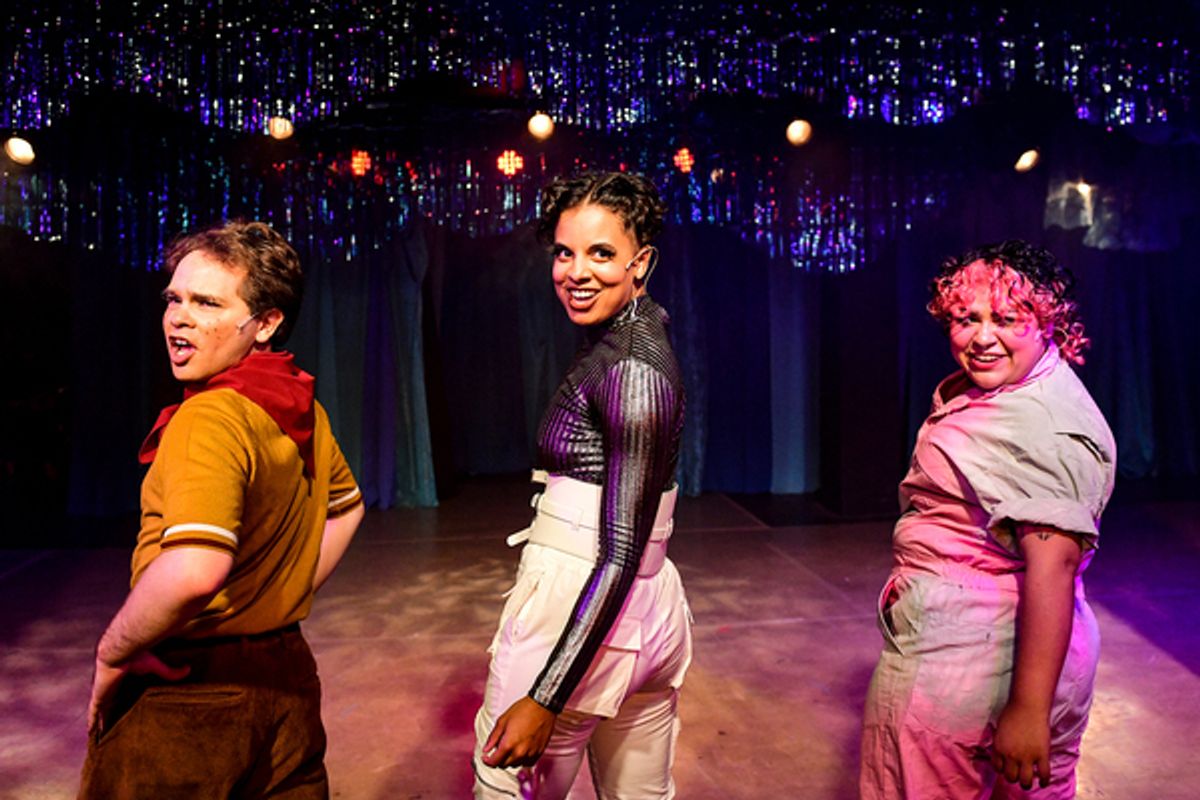 Frankie Leo Bennett, Sarah Patin and Isabel Cecilia García  at 