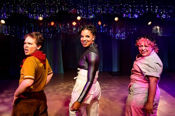 Frankie Leo Bennett, Sarah Patin and Isabel Cecilia García  Photo