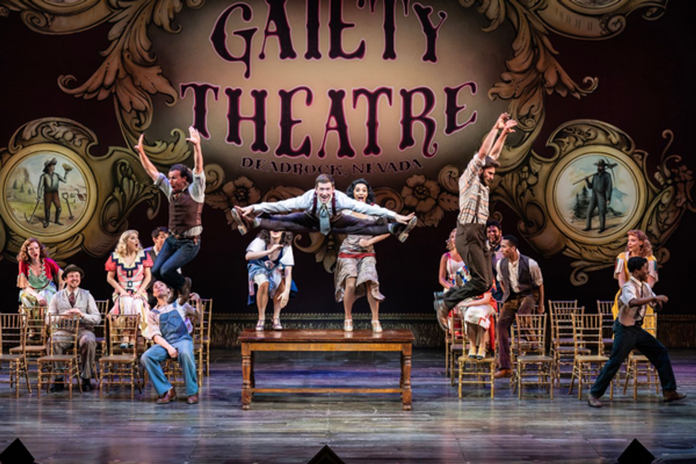 Photos: First Look at Charlie Stemp & More in CRAZY FOR YOU at the Gillian Lynne Theatre  Image