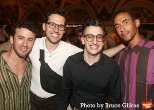 Danny Kornfeld, Adam Chanler-Berat, Ryan J. Haddad and Kyle Beltran @ BroadwayWorld Danny Kornfeld, Adam Chanler-Berat, Ryan J. Haddad and Kyle Beltran Photo