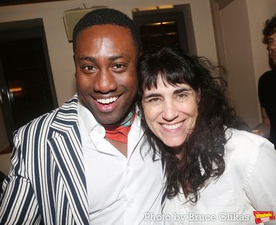 J. Alex Brinson and Leigh Silverman Photo