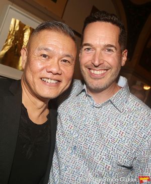 Chay Yew and Parker Esse @ BroadwayWorld Chay Yew and Parker Esse Photo