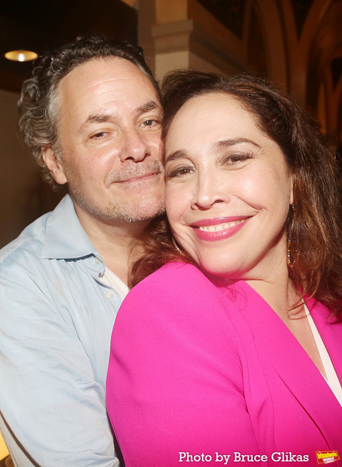 Adam Guettel and Andrea Burns at 