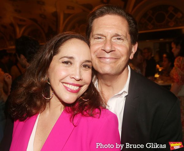 Andrea Burns and Peter Flynn Photo