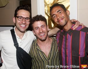Adam Chanler-Berat, Danny Kornfeld and Kyle Beltran @ BroadwayWorld Adam Chanler-Berat, Danny Kornfeld and Kyle Beltran Photo