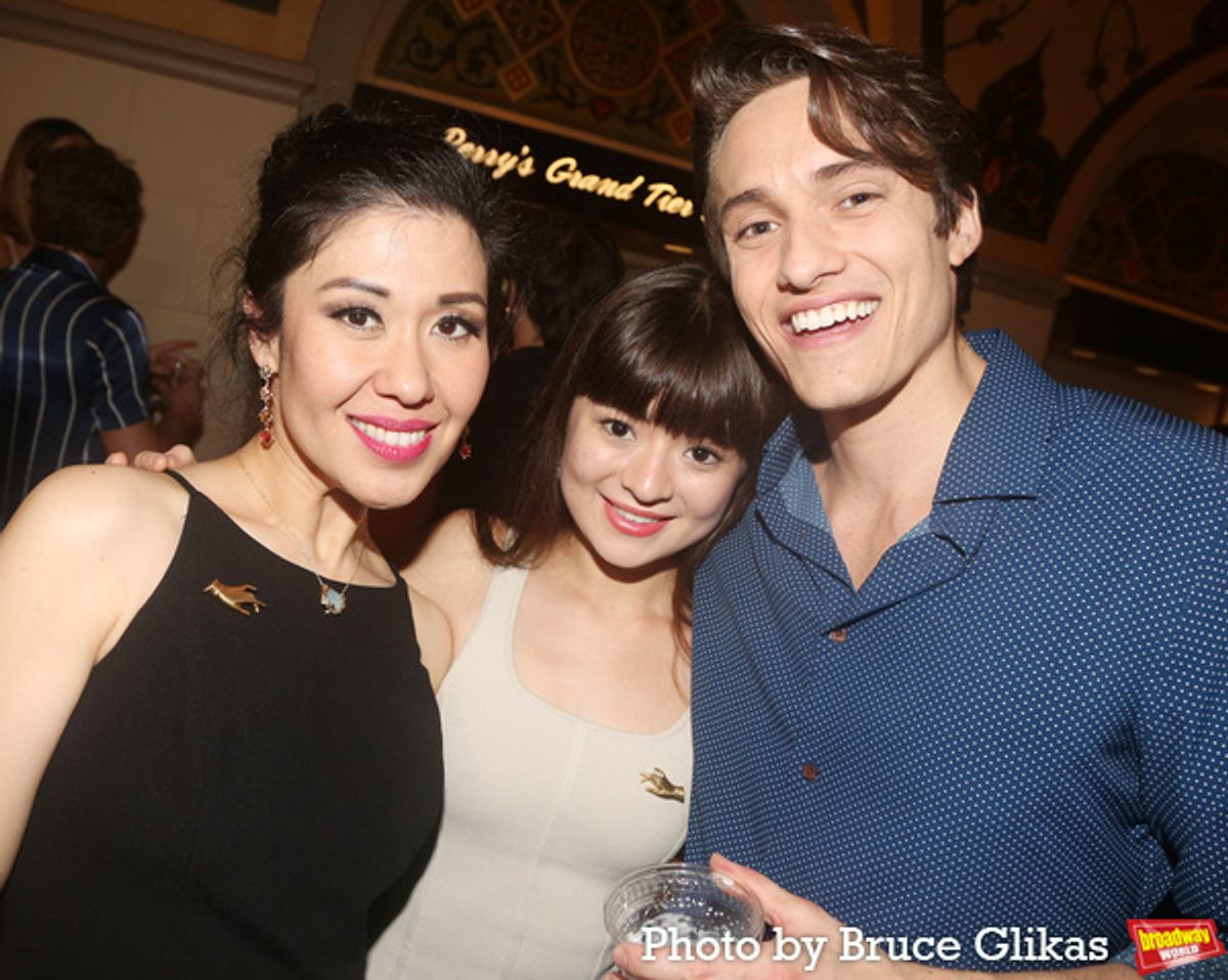 Ruthie Ann Miles, Anna Zavelson and James D. Gish at 