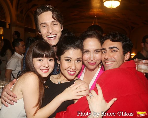 James D. Gish, Anna Zavelson, Ruthie Ann Miles, Andrea Burns and Rodd Cyrus Photo
