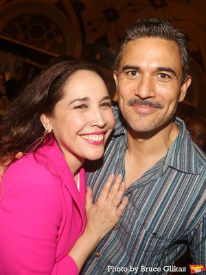 Andrea Burns and Ivan Hernandez Photo