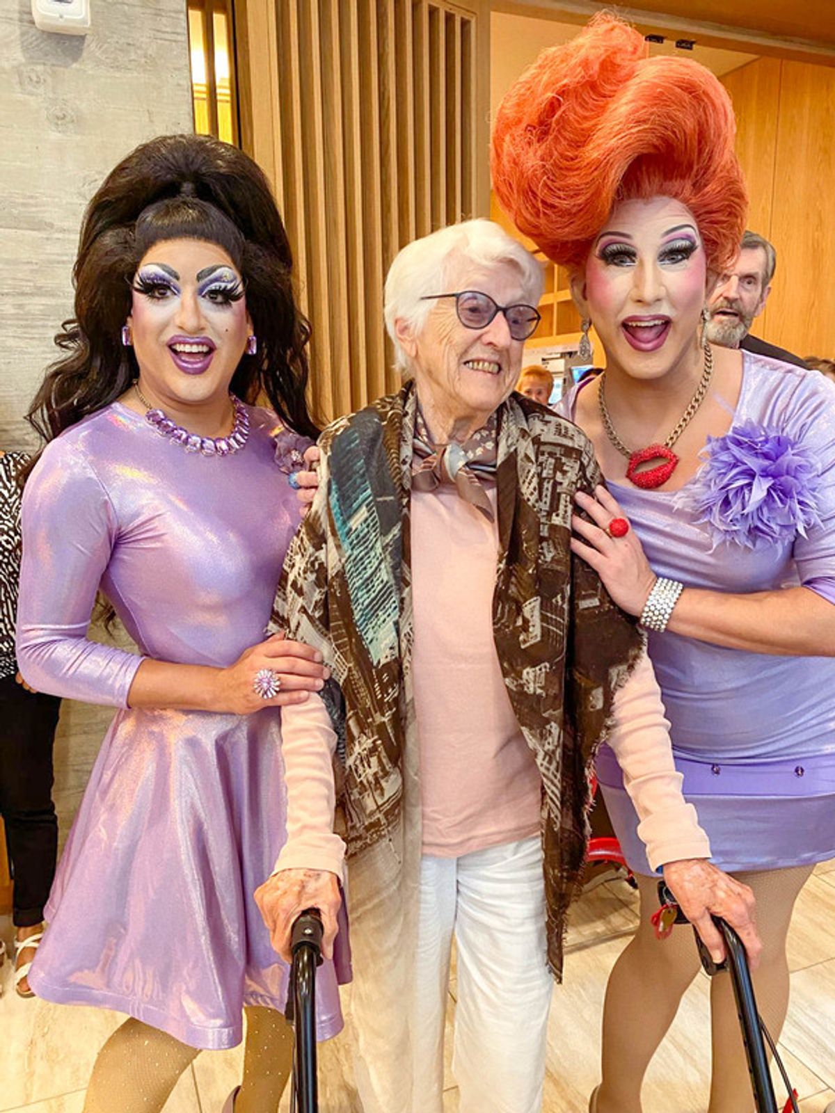 Evita Loca, Resident, and Sutton Lee Seymour at 