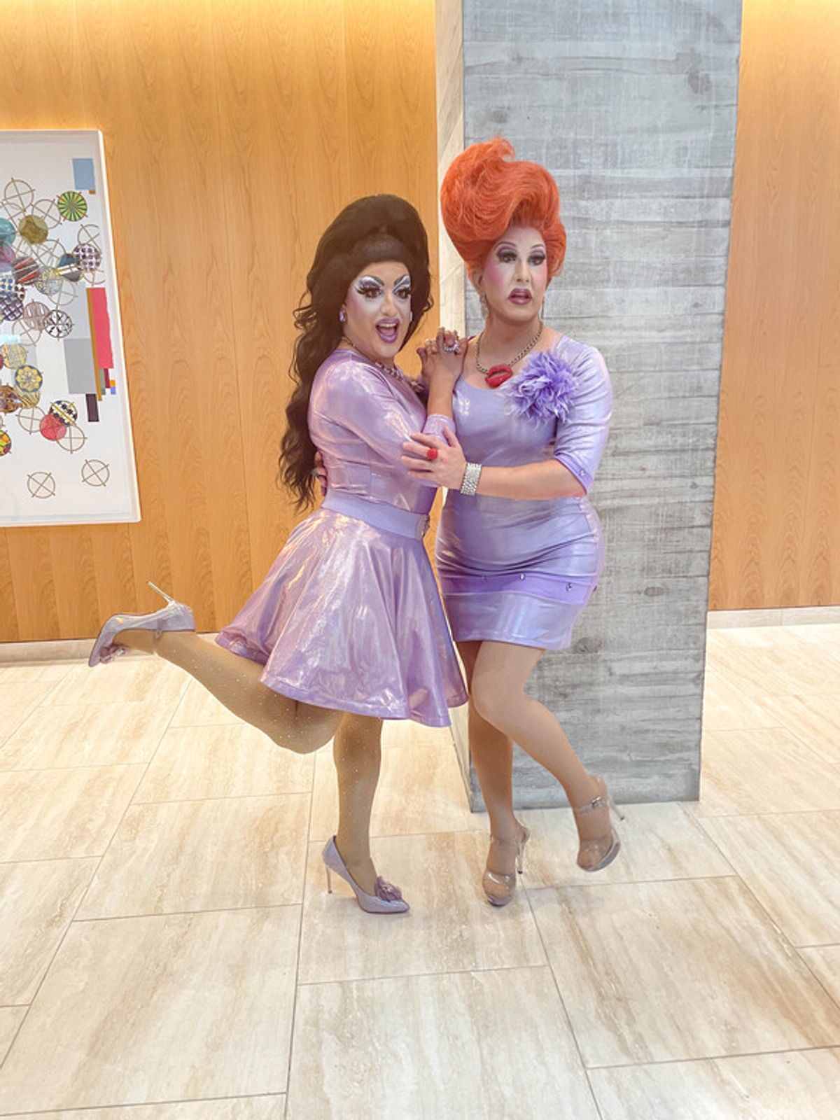 Evita Loca and Sutton Lee Seymour at 