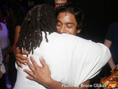 Hiran Abeysekera and Whoopi Goldberg  Photo