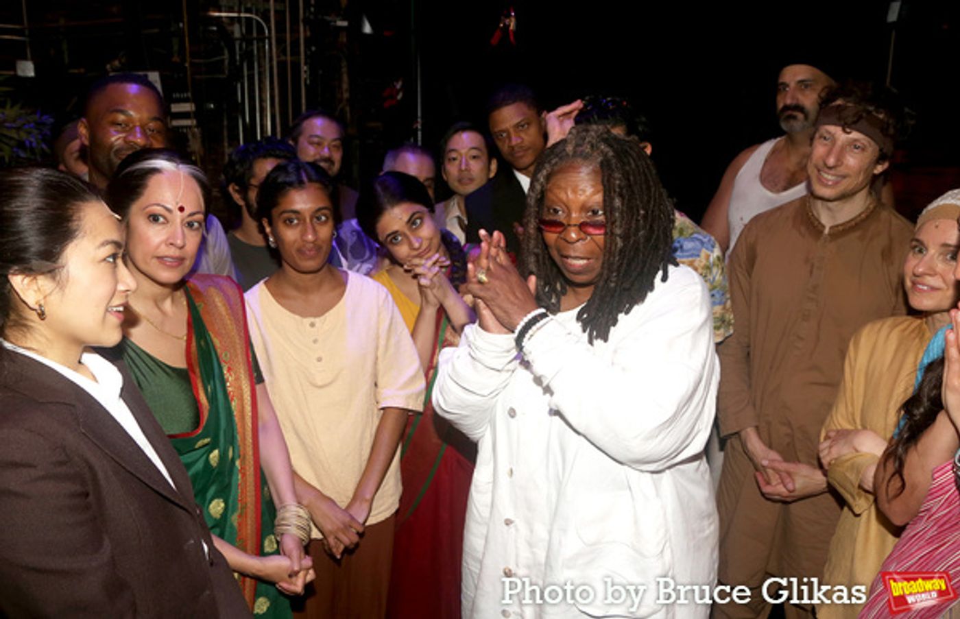 Photos: Whoopi Goldberg Visits LIFE OF PI on Broadway  Image