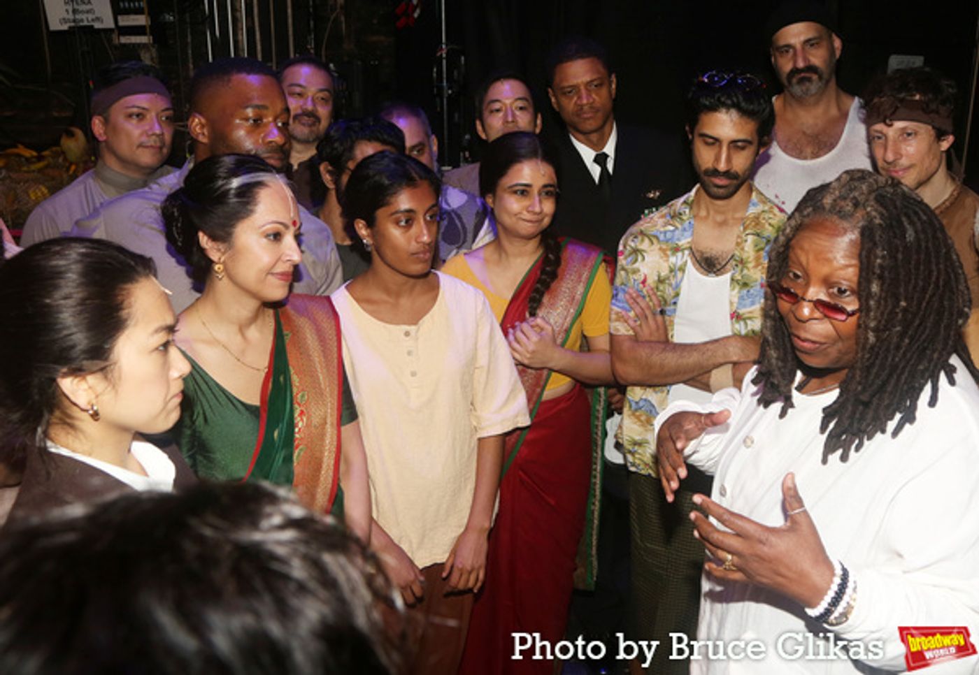Photos: Whoopi Goldberg Visits LIFE OF PI on Broadway  Image
