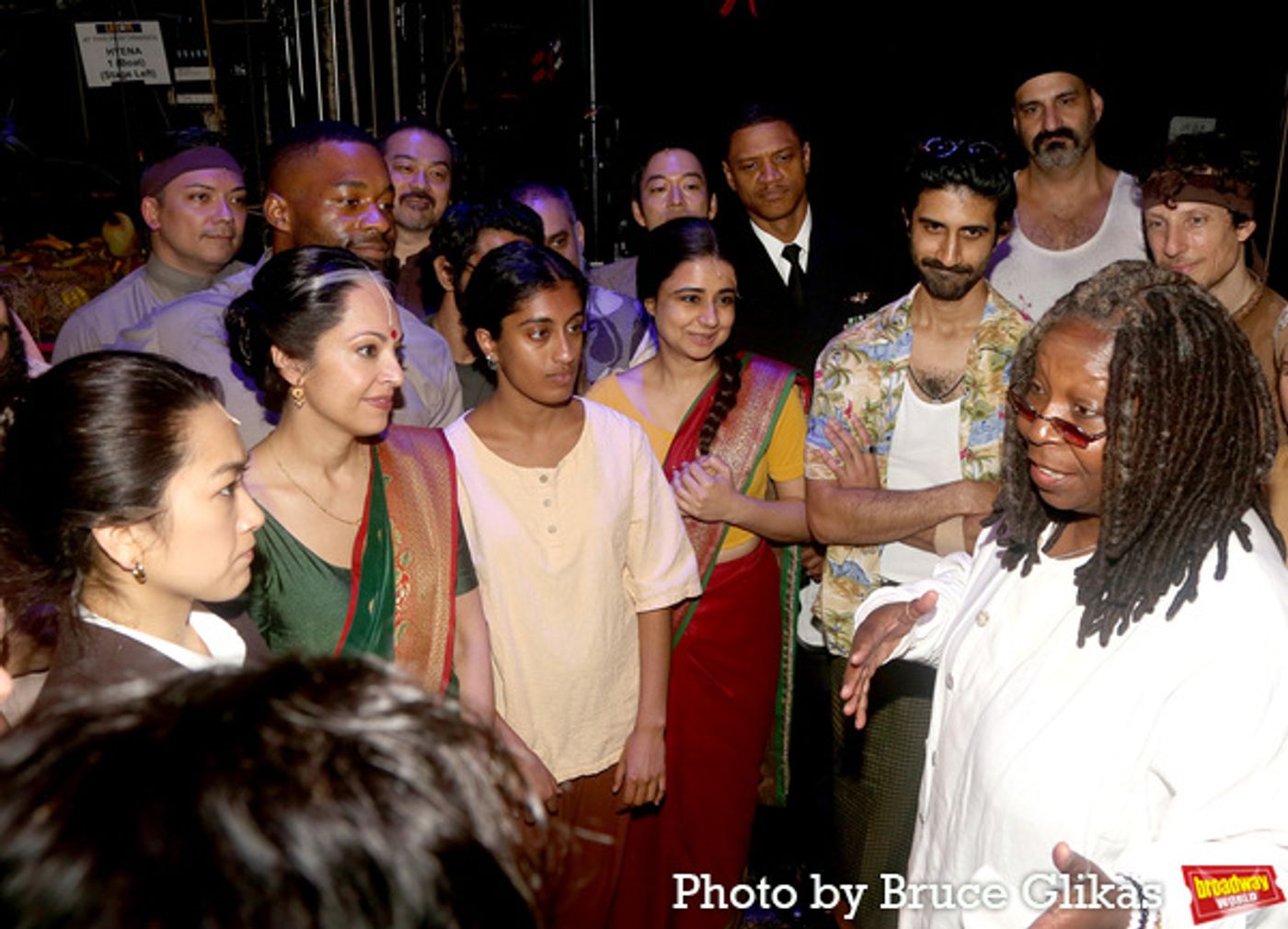 Photos: Whoopi Goldberg Visits LIFE OF PI on Broadway  Image