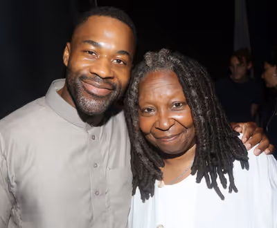 Oge Agulue and Whoopi Goldberg Photo