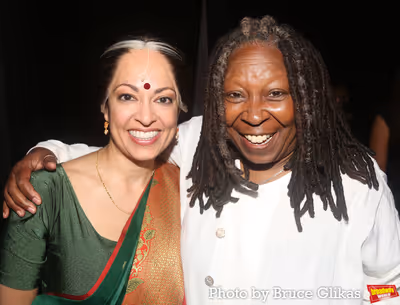 Salma Qarain and Whoopi Goldberg Photo