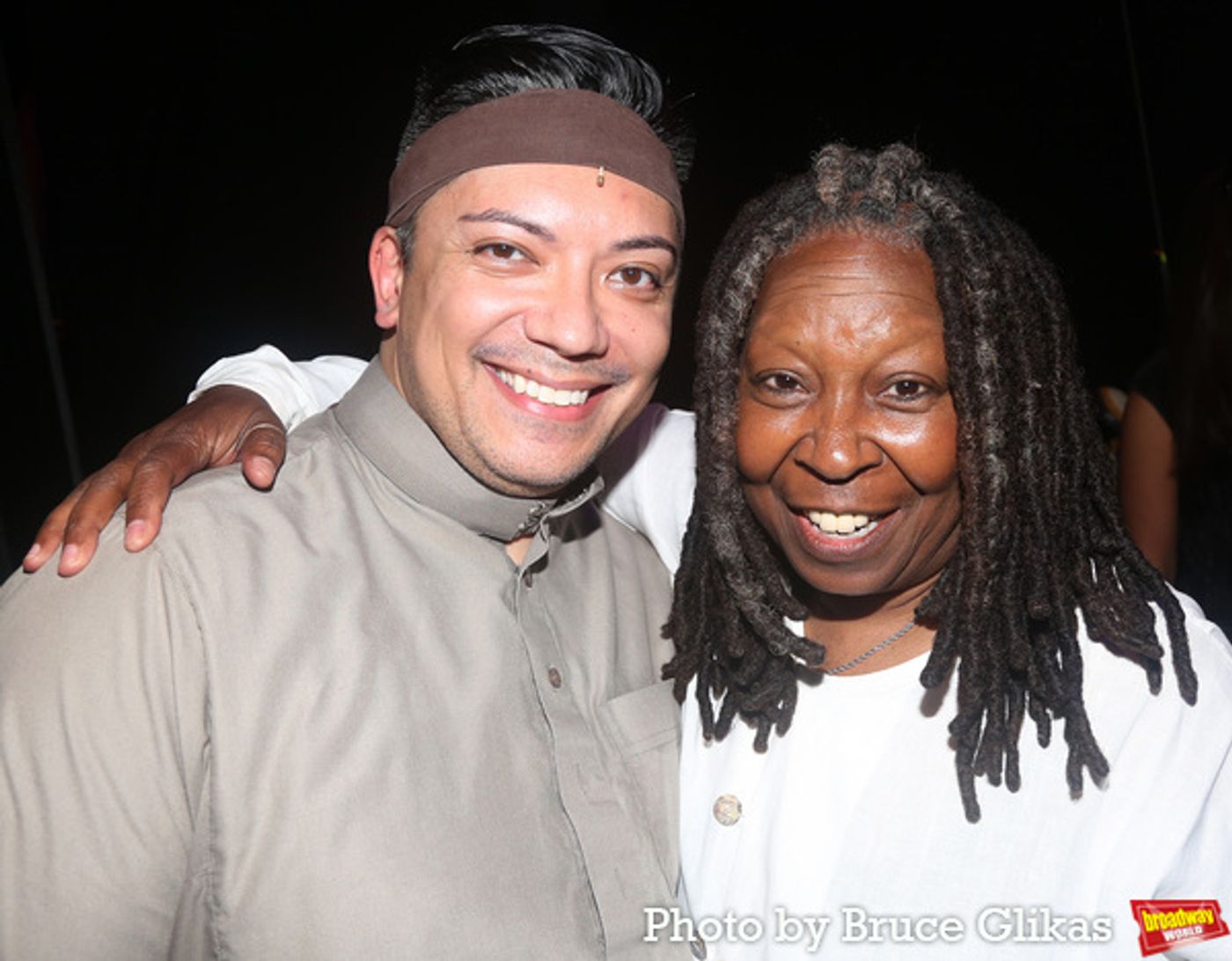 Photos: Whoopi Goldberg Visits LIFE OF PI on Broadway  Image