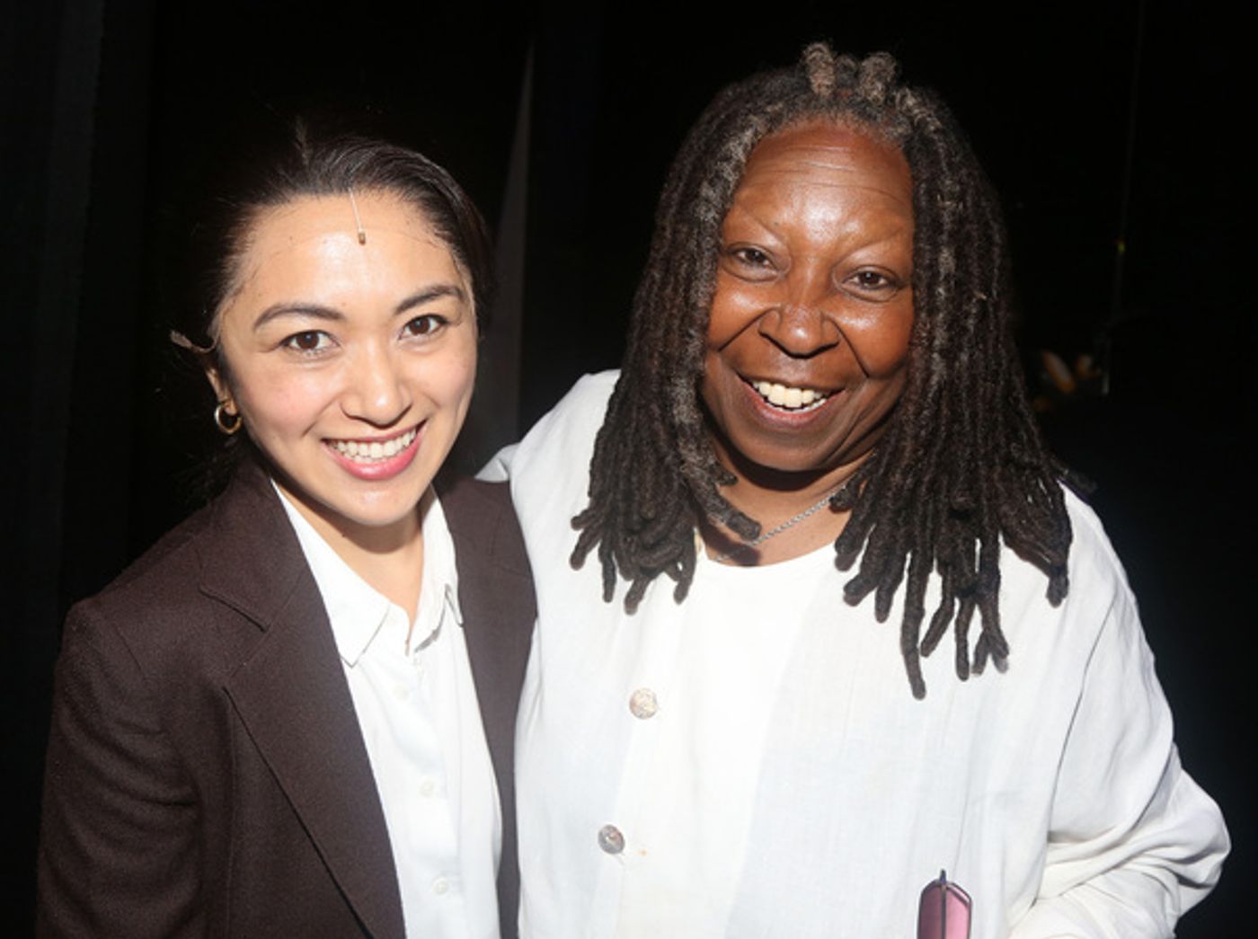 Photos: Whoopi Goldberg Visits LIFE OF PI on Broadway  Image