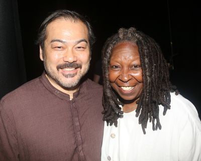 David Shih and Whoopi Goldberg Photo