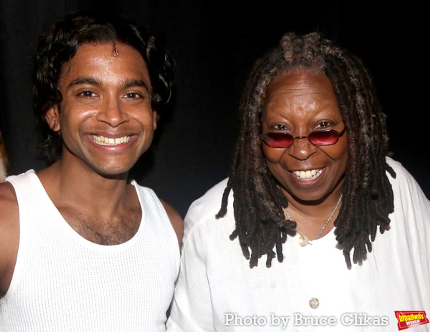 Photos: Whoopi Goldberg Visits LIFE OF PI on Broadway  Image