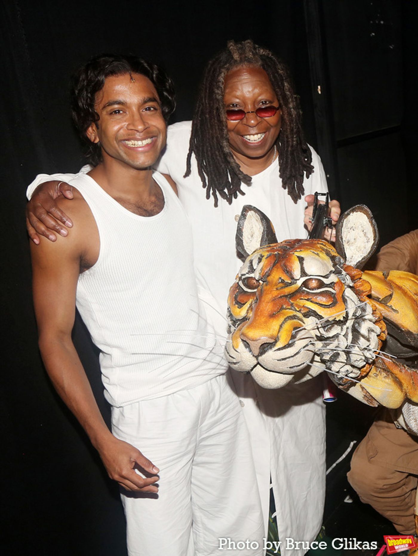 Photos: Whoopi Goldberg Visits LIFE OF PI on Broadway  Image