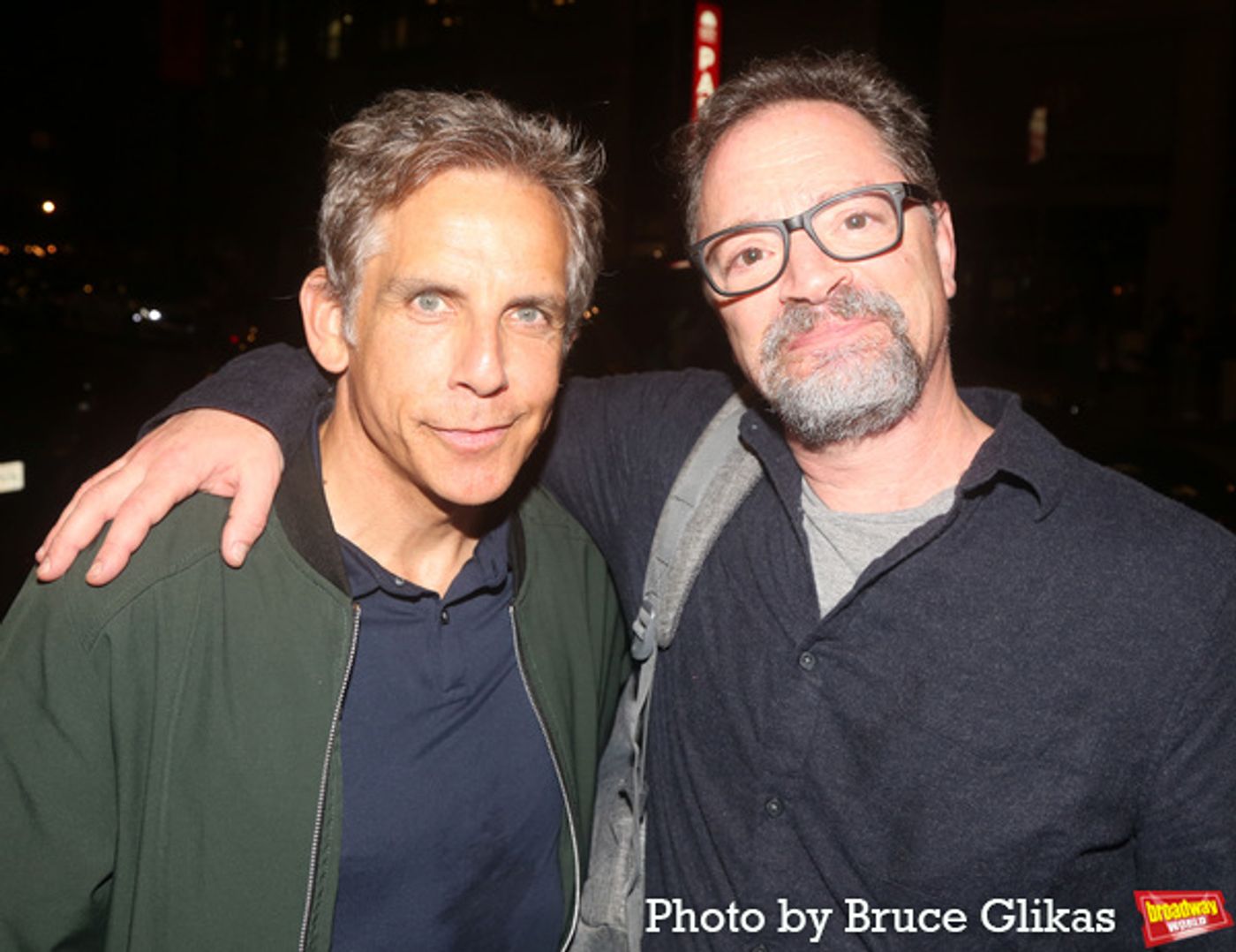 Photos: LEOPOLDSTADT Welcomes The Clinton Family And Ben Stiller Backstage For A Visit  Image