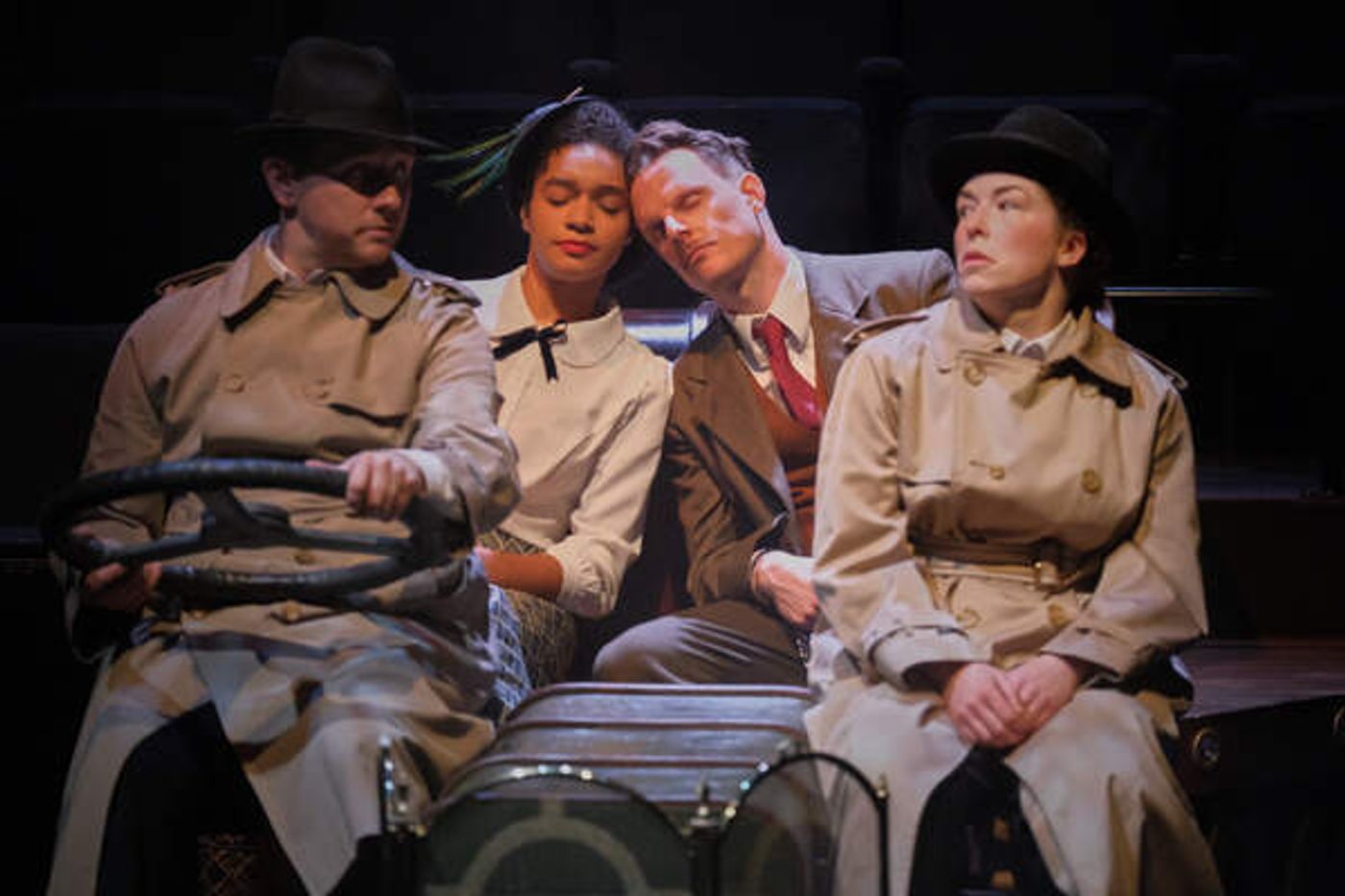 Photos: First Look At THE 39 STEPS At The Stephen Joseph Theatre Scarborough Photos: First Look At THE 39 STEPS At The Stephen Joseph Theatre Scarborough Image