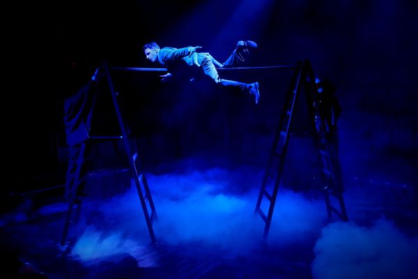 ©Tony Bartholomew 07802 400651/mail@bartpics.co.uk    The 39 Steps at the Stephen Jo Photo