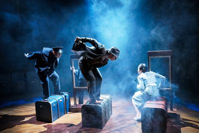 ©Tony Bartholomew 07802 400651/mail@bartpics.co.uk    The 39 Steps at the Stephen Jo Photo