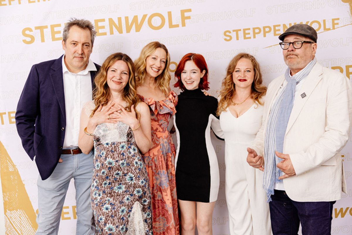 Ian Barford, Kate Arrington, Judy Greer, Nicole Scimeca, Caroline Neff, and Terry Kinney at 