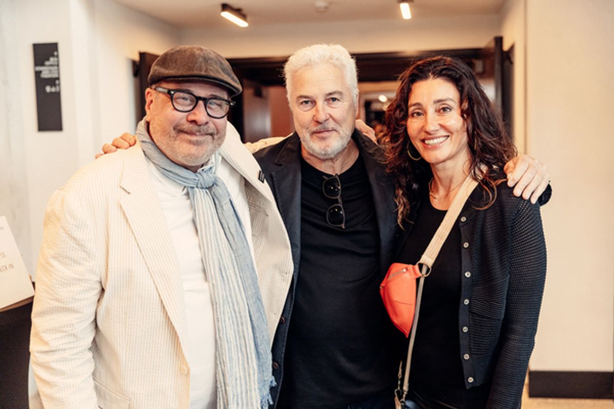 Terry Kinney, William Petersen with Gina Cirone at 