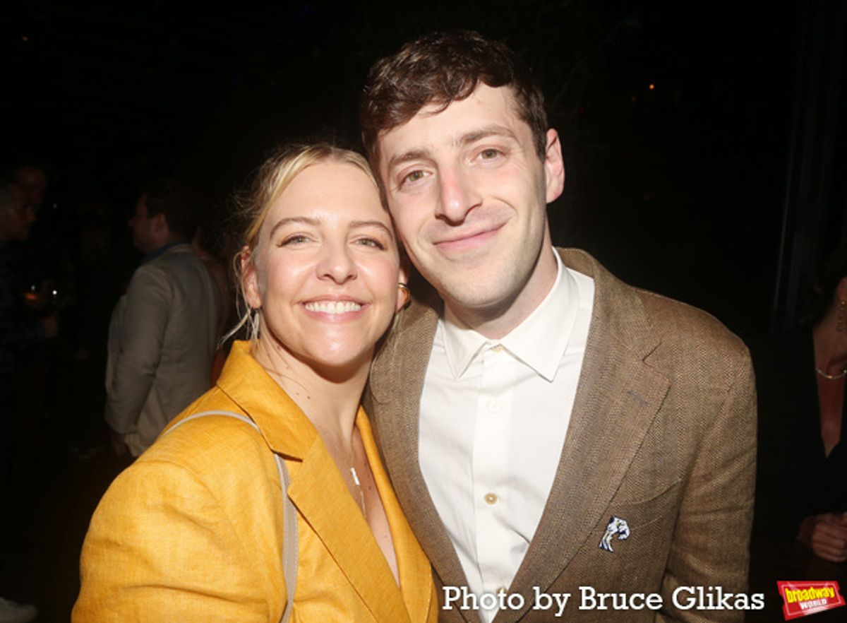 Helene Yorke and Alex Edelman  at 