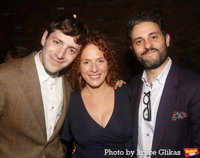 Alex Edelman, Krissy Shields and Arian Moayed  Photo