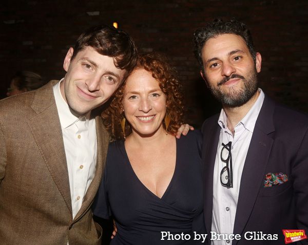 Alex Edelman, Krissy Shields and Arian Moayed  Photo
