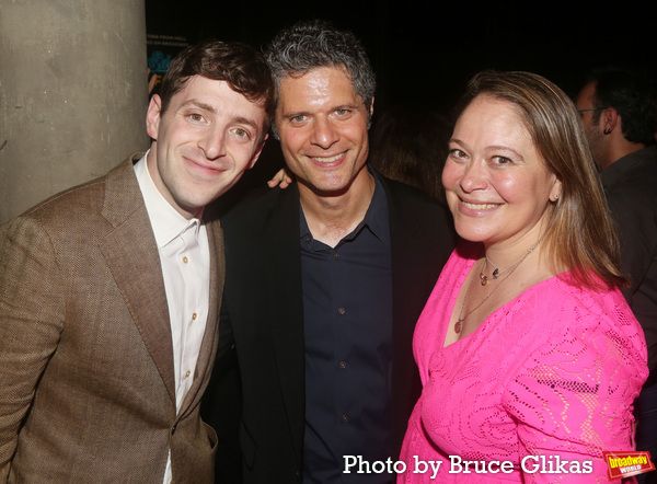 Alex Edelman, Tom Kitt and Rita Pietropinto Kitt Photo