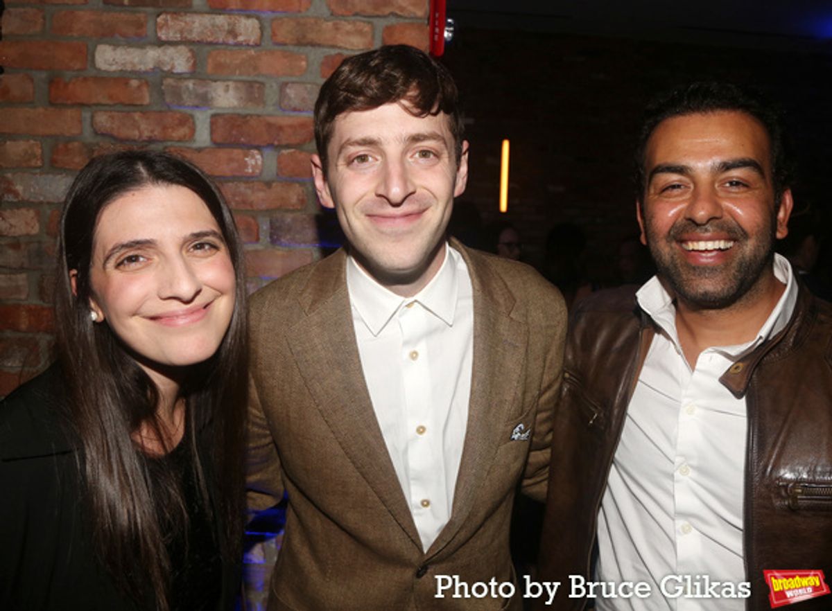 Sammi Cannold, Alex Edelman and Safi Rauf at 