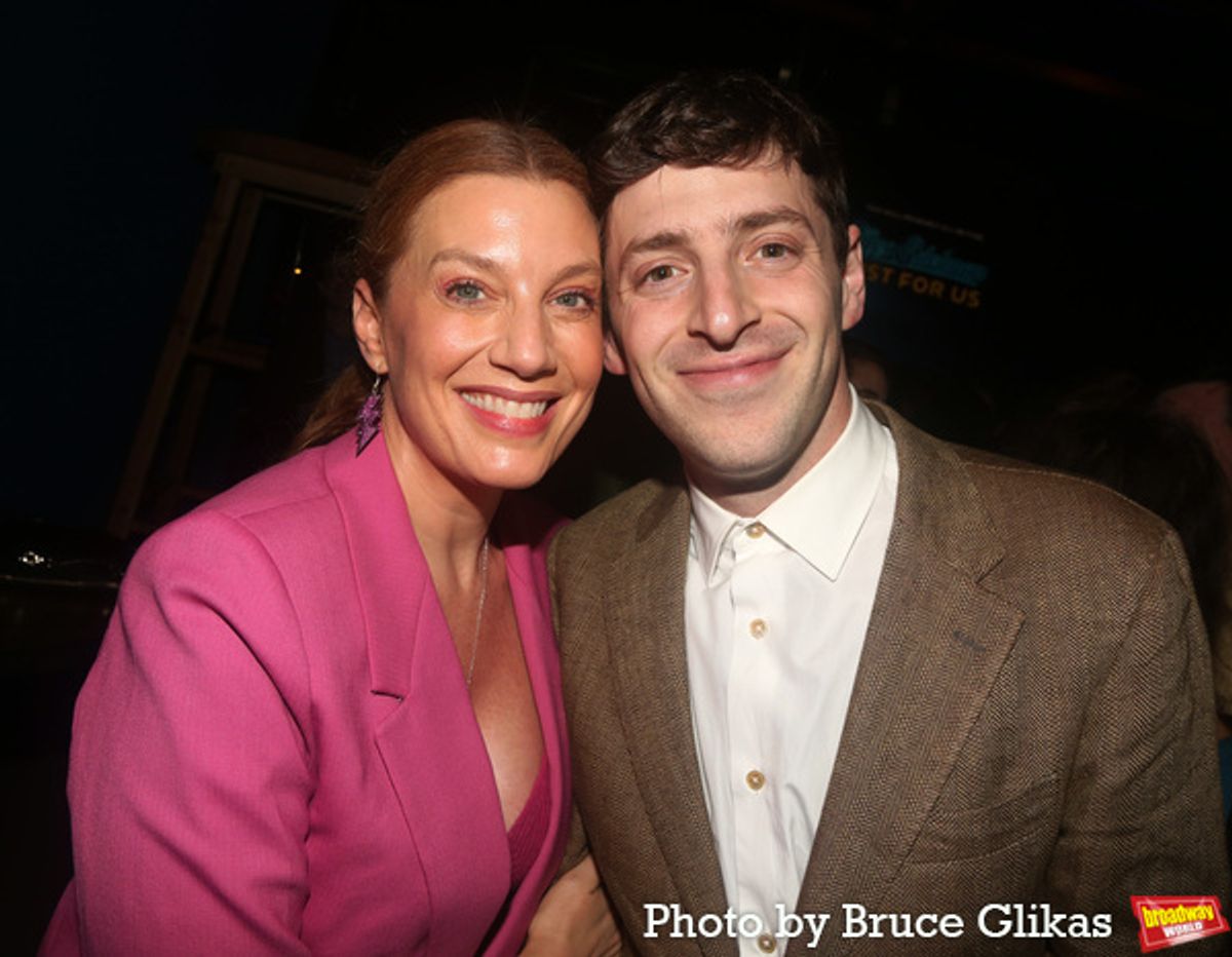Jessica Phillips and Alex Edelman at 