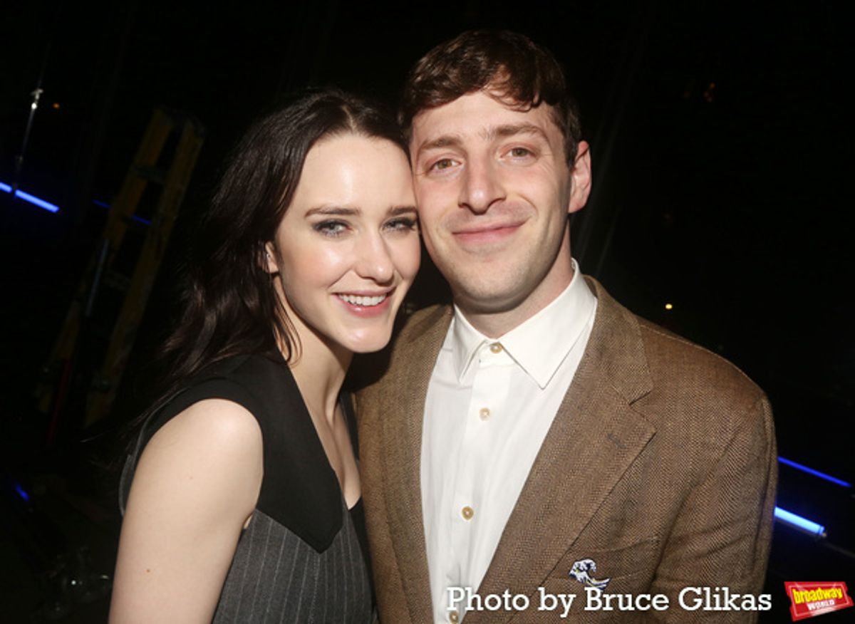 Rachel Brosnahan and Alex Edelman  at 